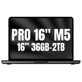 Apple MacBook Pro 16 M5 Max 36GB 2TB SSD Negro Espacial